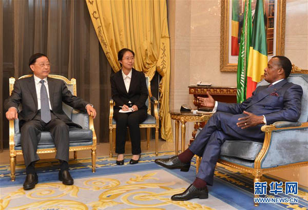 习近平主席特使出席刚果（布）总统萨苏就职典